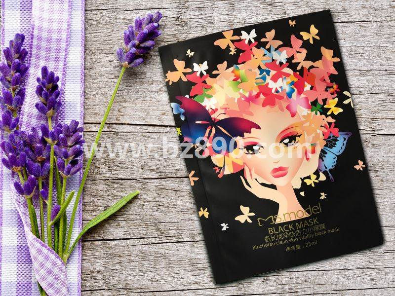 Manufacturers print customized colorful invisible facial mask bags pure aluminum foil composite plastic packaging bags